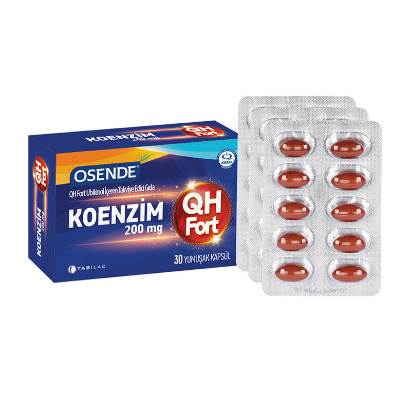 Osende Coenzyme Qh Fort 200 mg 30 soft Capsules