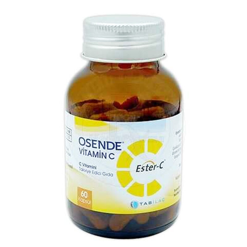 Osende Vitamin C Kapseln für die Immununterstützung - 60 Stück