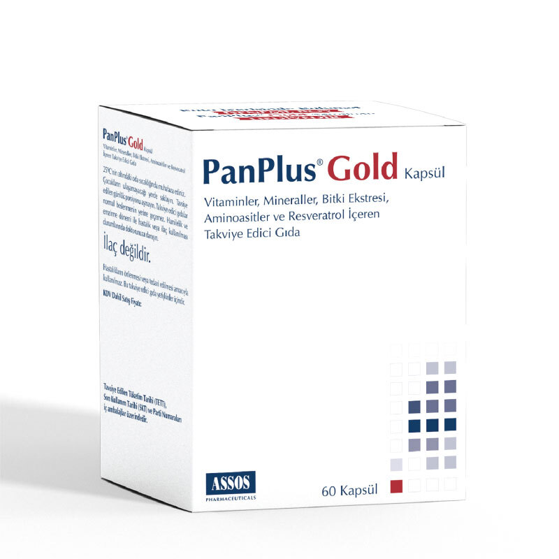 Assos İlaç Panplus Gold 60 capsules