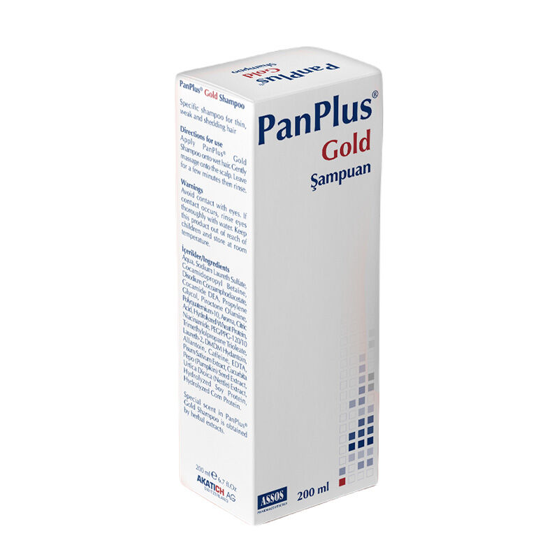 Assos İlaç Panplus Gold Shampoo 200 ml