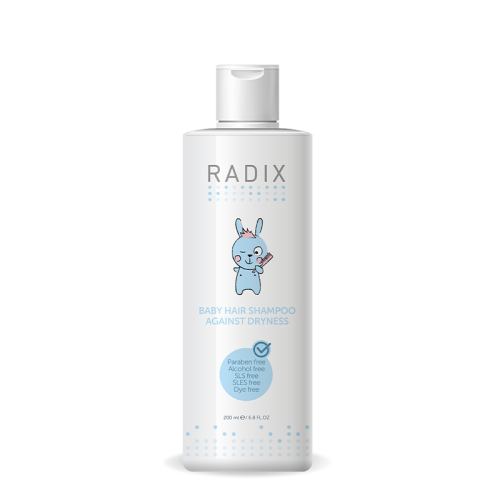 Radix Neugeborenen Anti-Trocken Haar- und Körpershampoo 200ml