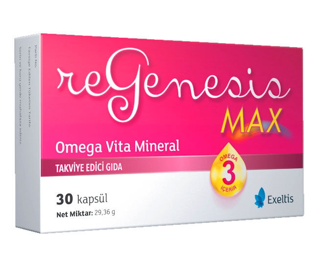 Regenesis Max Omega Vita Mineral 30 capsules
