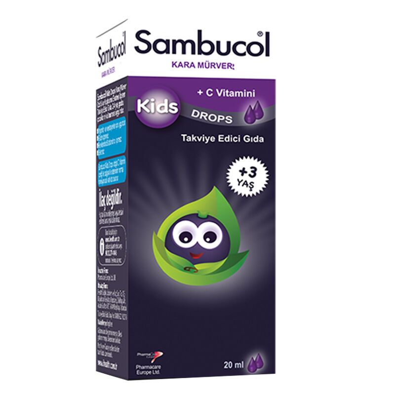 Sambucol Kids Drops Black Elderberry 20 ml
