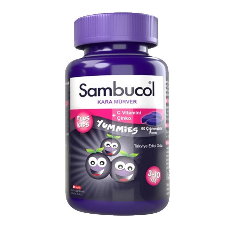 Sambucol Plus Kids Yummies Food Supplement For Kids 60 tablets