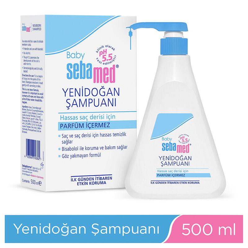 Sebamed Baby Neugeborenen Shampoo 500ml