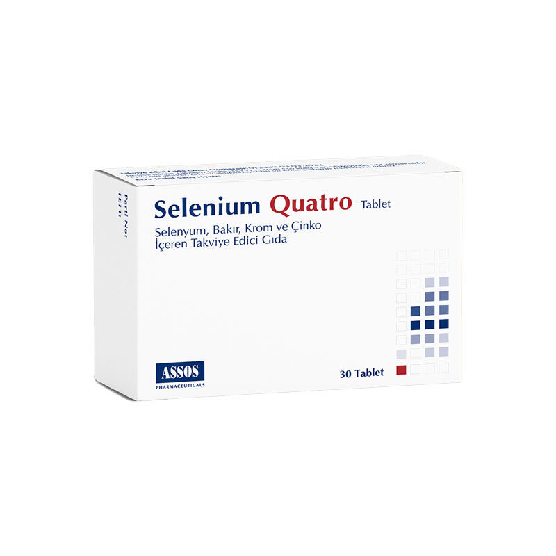 Assos İlaç Selenium Quatro 30 tablet