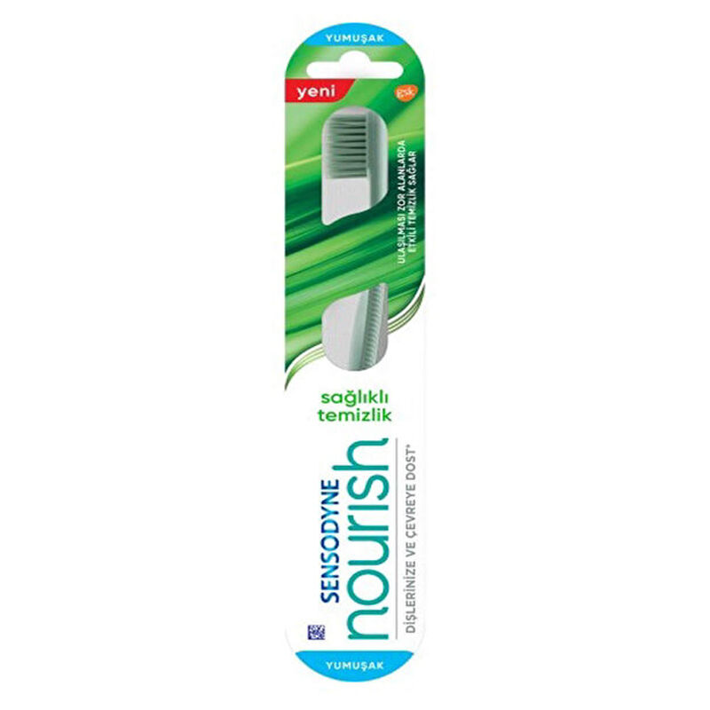 Sensodyne Nourish Effective Cleaning Soft Toothbrush