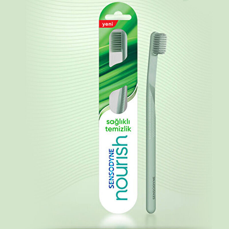 Sensodyne Nourish Effective Cleaning Soft Toothbrush