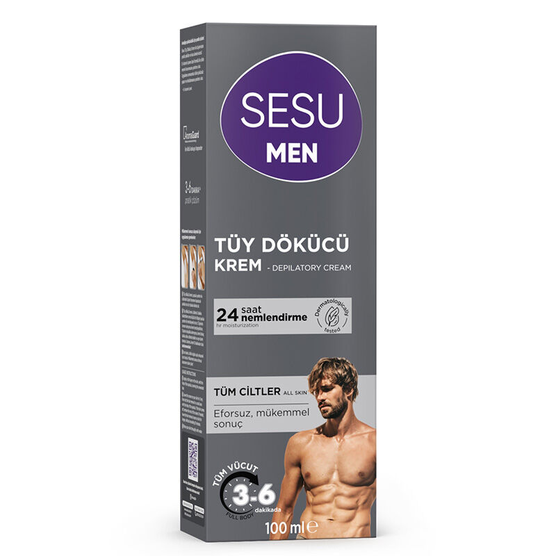 Sesu Hair Removal Cream For Men 100 ml