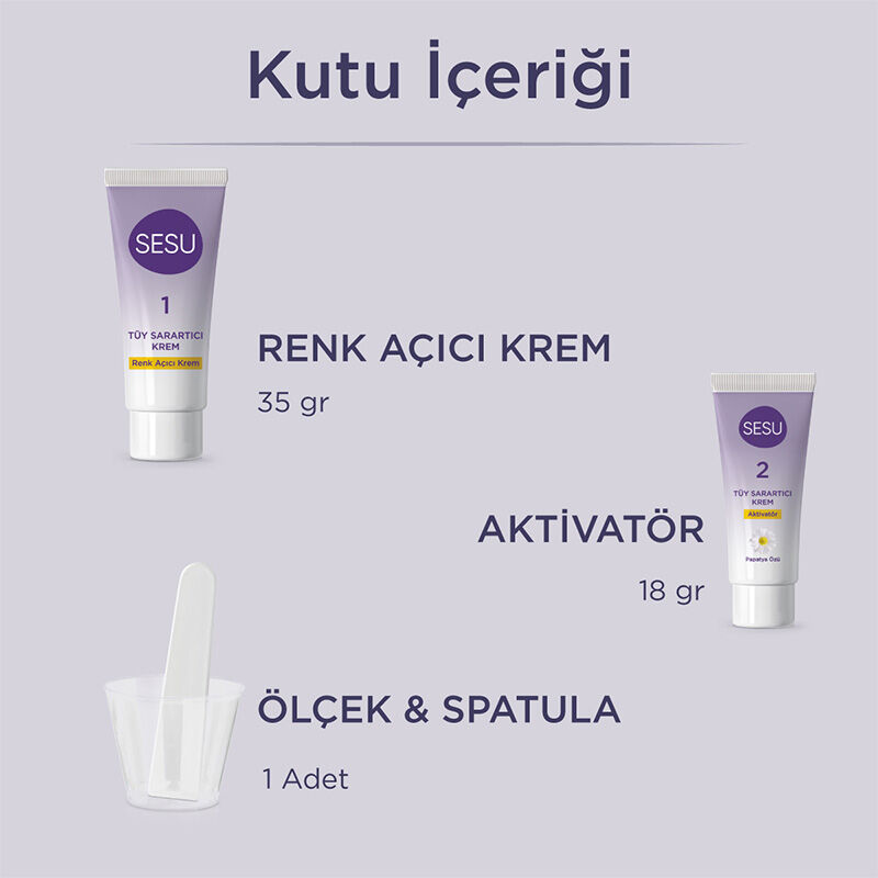 Sesu Feather Lightening Cream 35 gr+18 gr