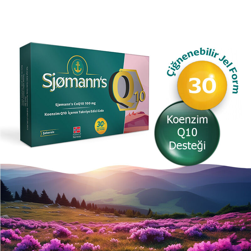 EasyVit Суплемент питания Sjomann’s Coq10 100 мг 30 шт Жевательные гели