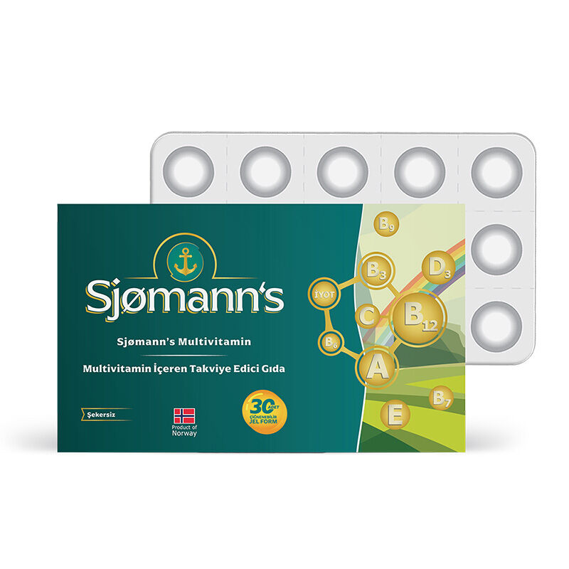 EasyVit Sjomann’s Multivitamin Food Supplement 30 pcs Chewable Gel Form