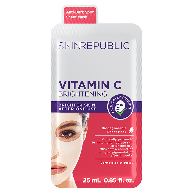 Skin Republic Brightening Vitamin C Face Mask Sheet 25 ml