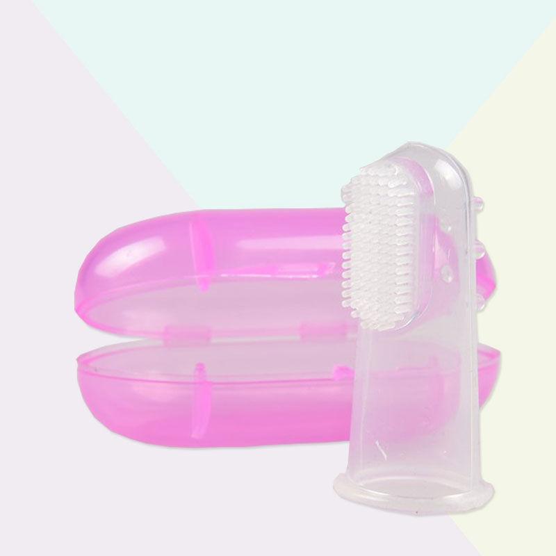 Biosmile Silicone Finger Toothbrush 0-3 years