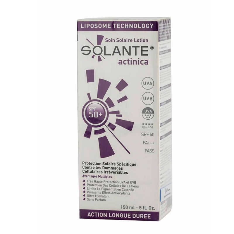 Solante Actinica Sun Care Lotion Spf 50+ 150 ml