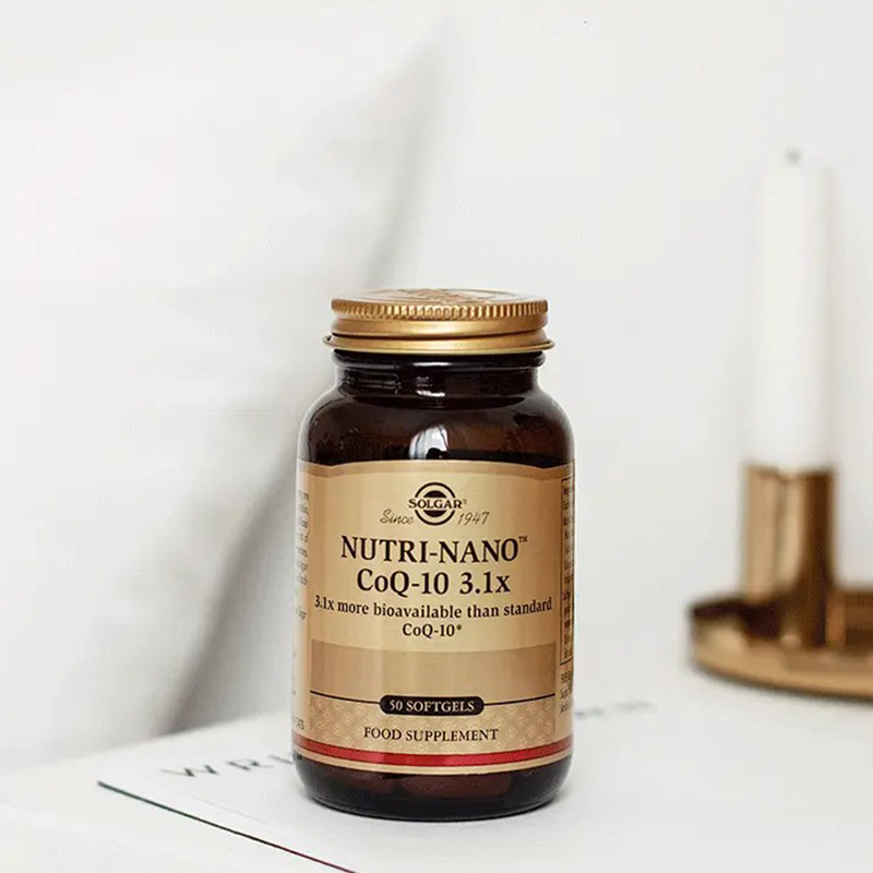 Solgar Nutri-nano Coq-10 3.1 x 50 soft Gelatin Capsules