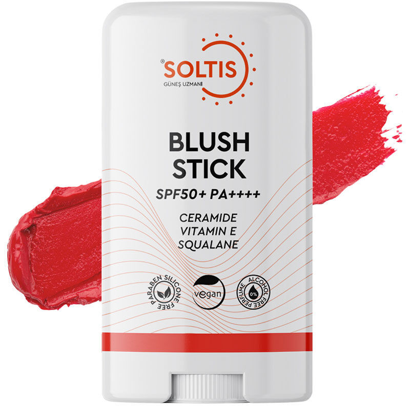 Стик-румяна увлажняющие SPF50+ 15 г от Soltis
