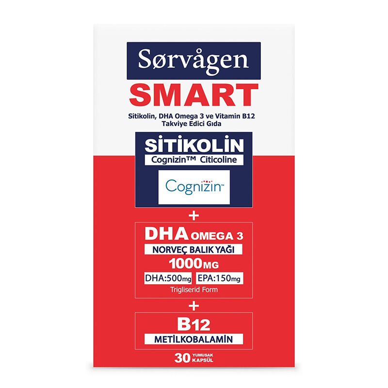 Sorvagen Citicoline DHA Omega 3 B12