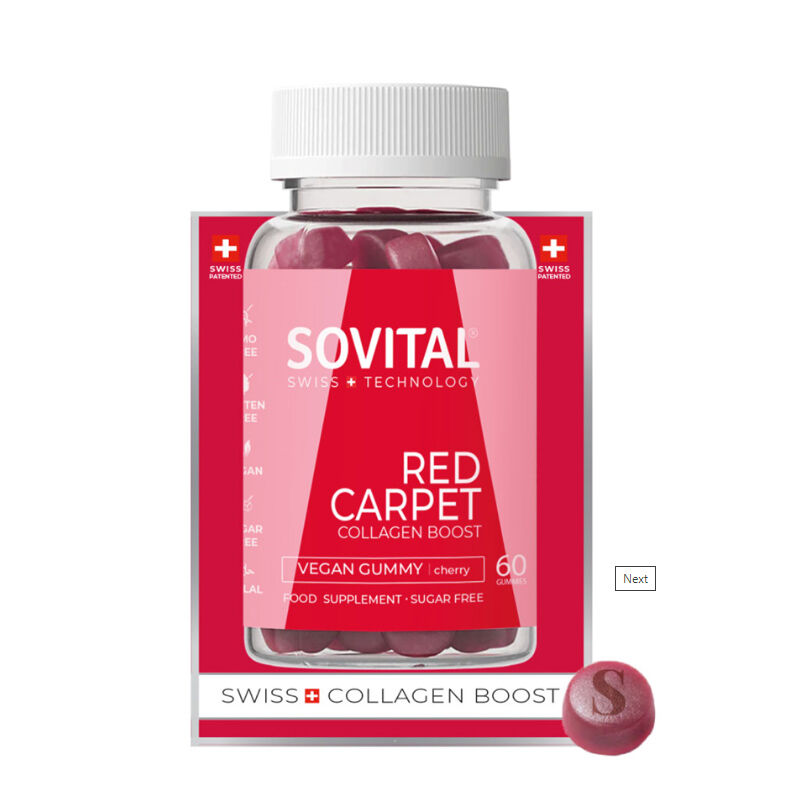 Sovital Red Carpet Vegan Collagen 60 softgels