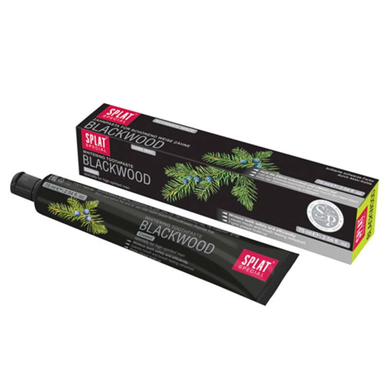 Splat Blackwood Black Toothpaste 75 ml Strong Whitening