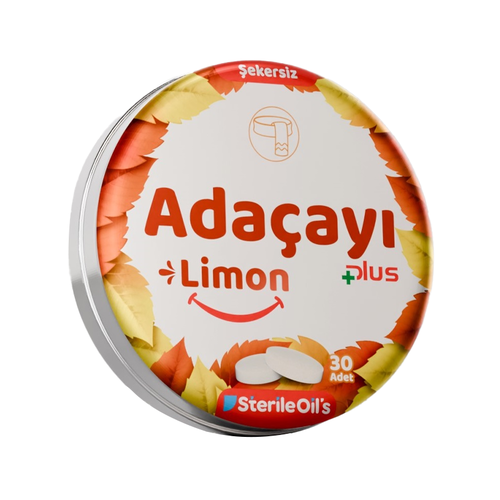 Sterile Oils Sage & Lemon Sugar Free Pastilles 30 pcs