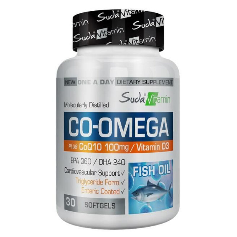 Suda Vitamin Co-omega Coenzyme Q10 30 softgels