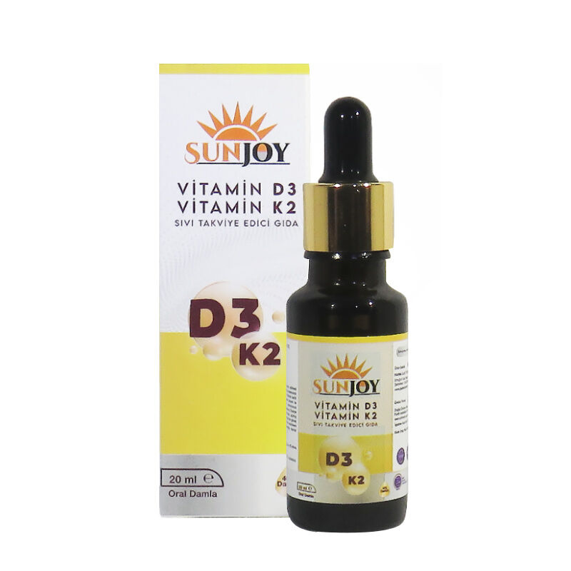 Güney Farma İlaç Sunjoy D3 k2 vitamin Liquid Food Supplement 20 ml