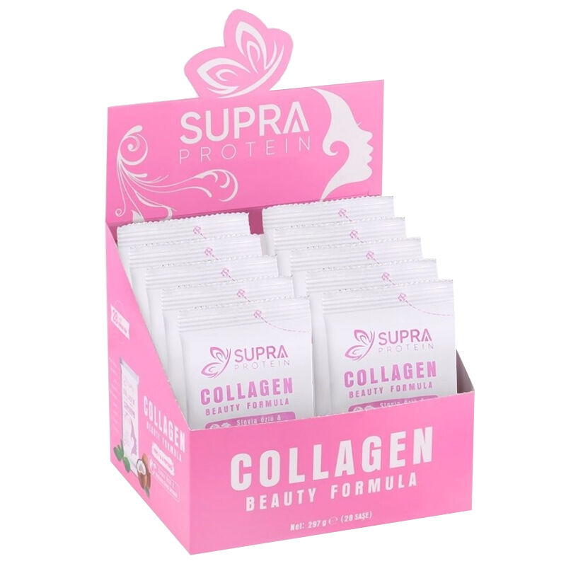 Supra Protein Kokosnuss Kollagen Schönheitsformel - 28 Beutel