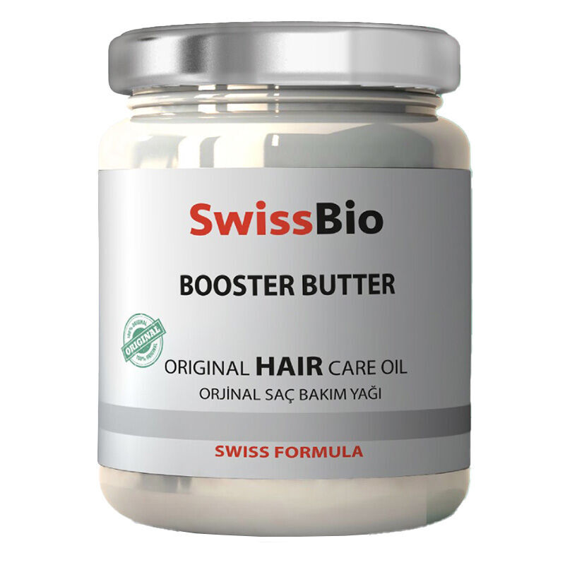 SwissBio زيت سويس بيو بوستر باتر الأصلي للعناية بالشعر 200 مل