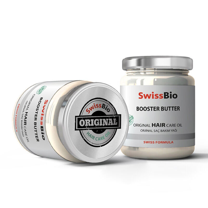 SwissBio زيت سويس بيو بوستر باتر الأصلي للعناية بالشعر 200 مل