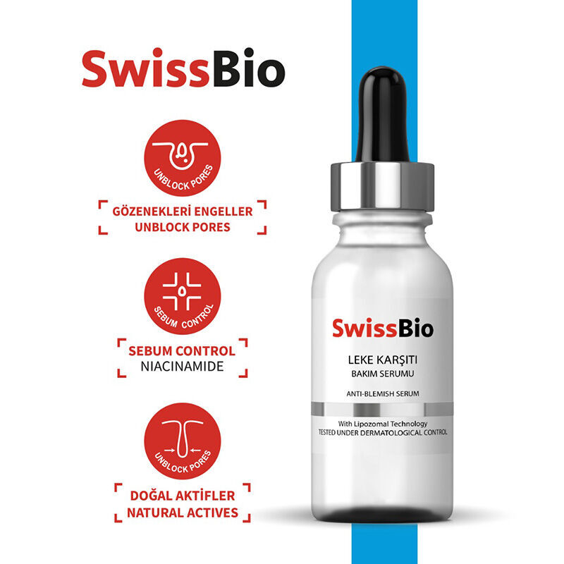 SwissBio سيروم سويس بيو للعناية بالبشرة المضادة للبقع 30 مل