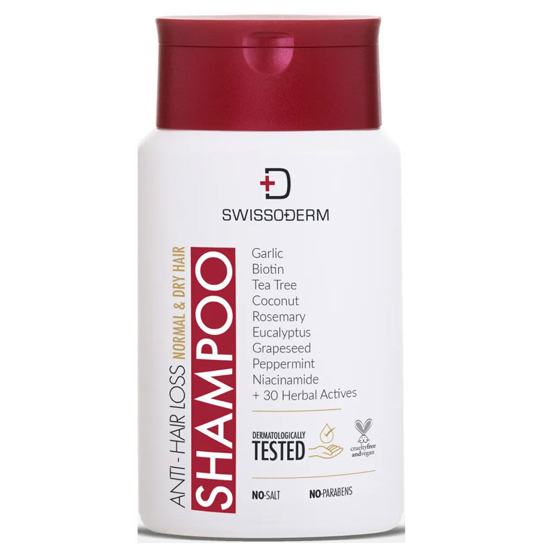 Swissoderm Anti-Haarausfall Shampoo für normales/trockenes Haar - 300ml