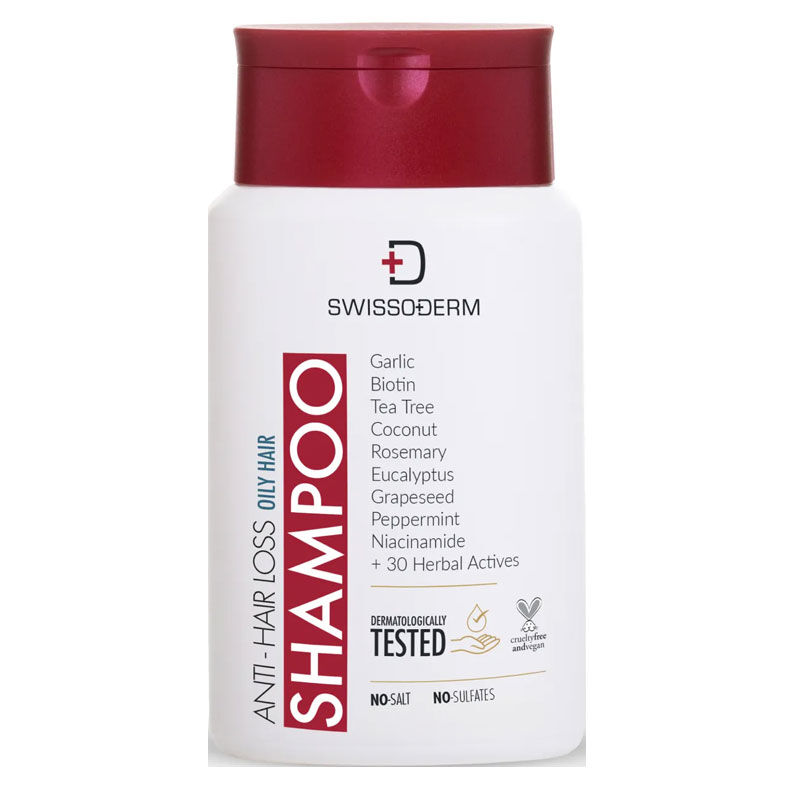 Swissoderm Anti Hair Loss Shampoo 300 ml - Oily Hair Type