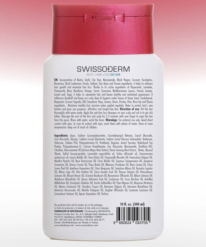 Swissoderm Anti-Haarausfall Shampoo 300ml