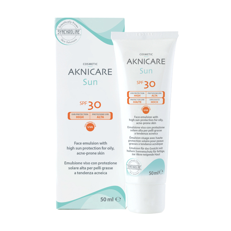 Synchroline Aknicare Sun Spf30 sun Cream 50 ml