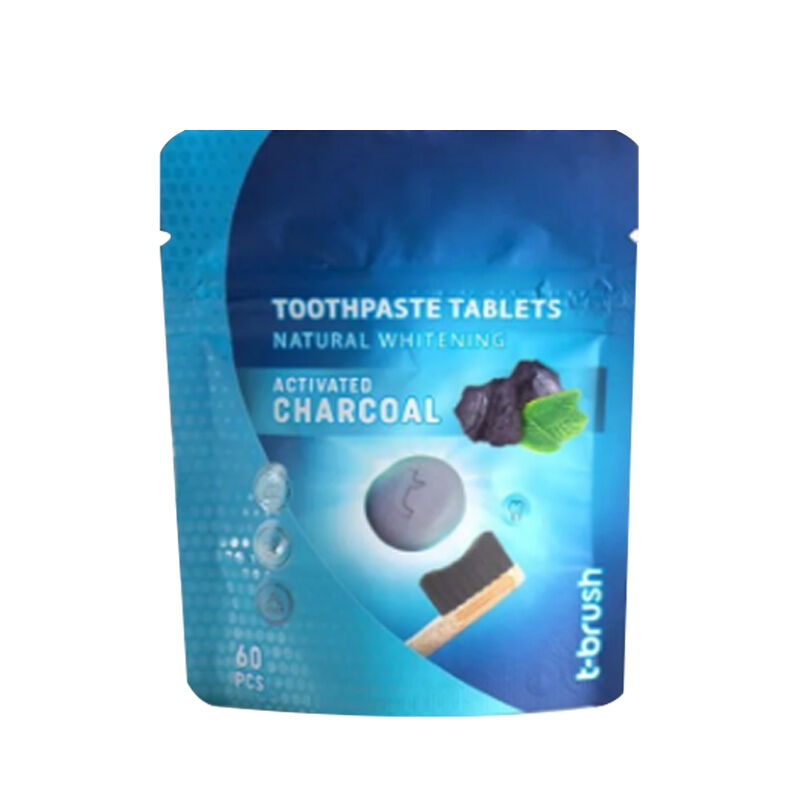 T-brush Activated Charcoal Whitening Toothpaste Tablet - 60 tablets