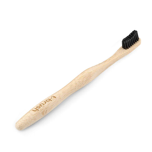 T-brush Bamboo Dental Soft Brush Medium Hard Dark Gray