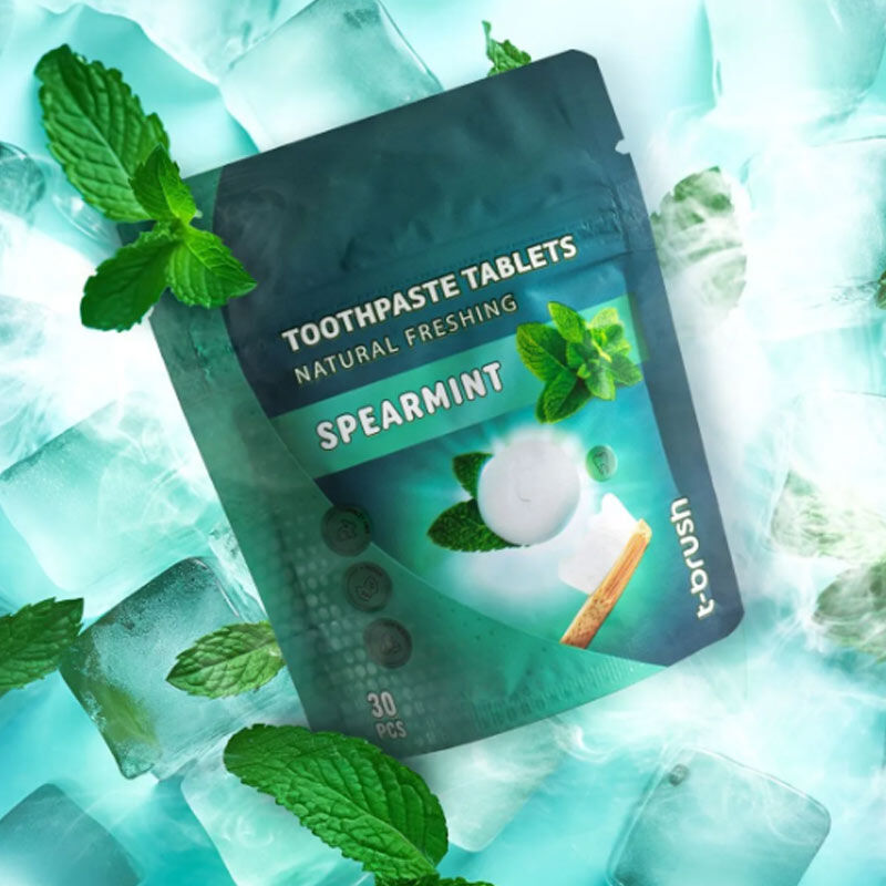 Таблетки для чистки зубов T-brush с мятным вкусом 30 таблеток