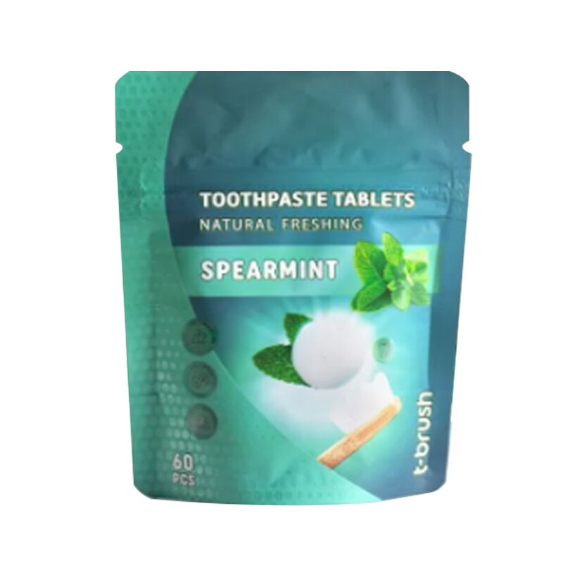 T-brush Mint Flavored Natural Toothpaste Tablet 60 tablets