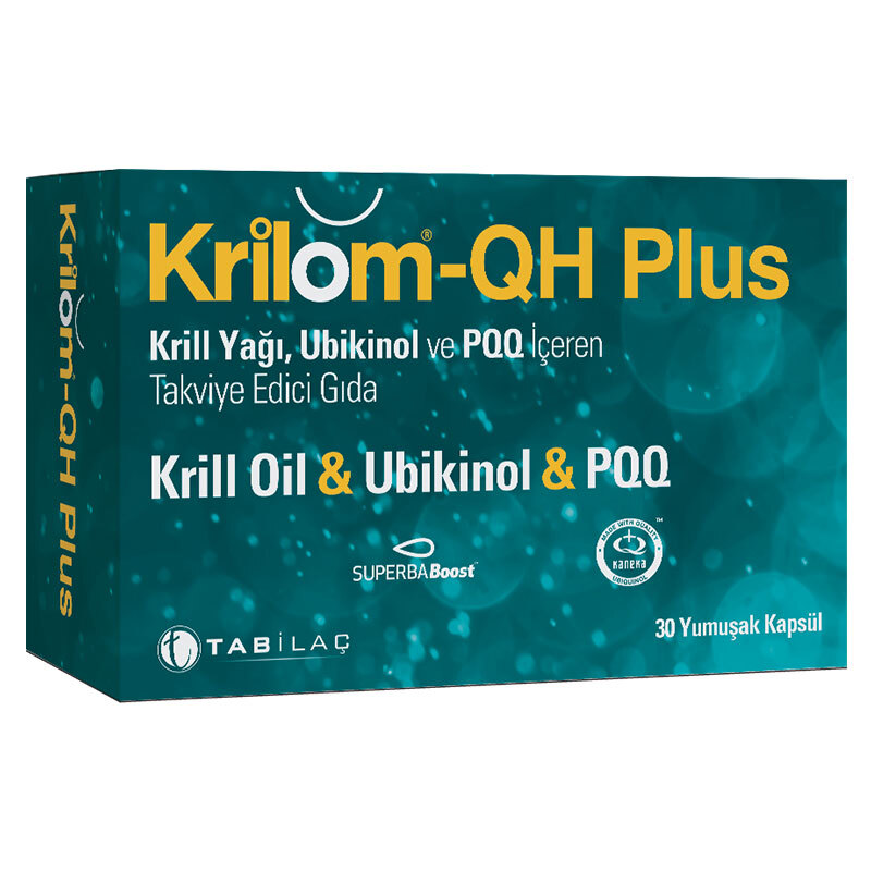 Tab İlaç Krilom-qh Plus Supplementary Food Containing Krill Oil 30 capsules