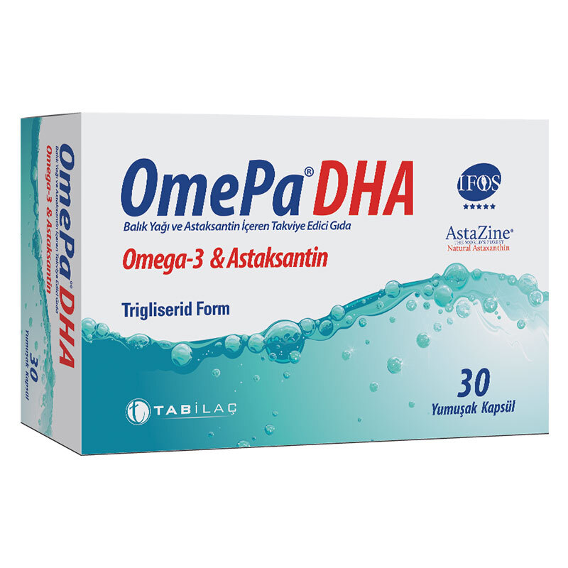 Tab İlaç Omepa Dha Food Supplement 30 capsules