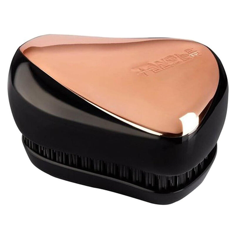 Tangle Teezer Compact Styler Rose Gold Black Hair Brush