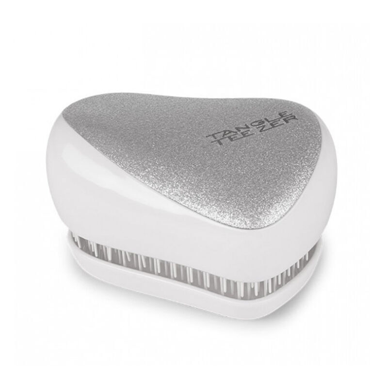 Tangle Teezer Compact Styler Silver Glitter Hair Brush