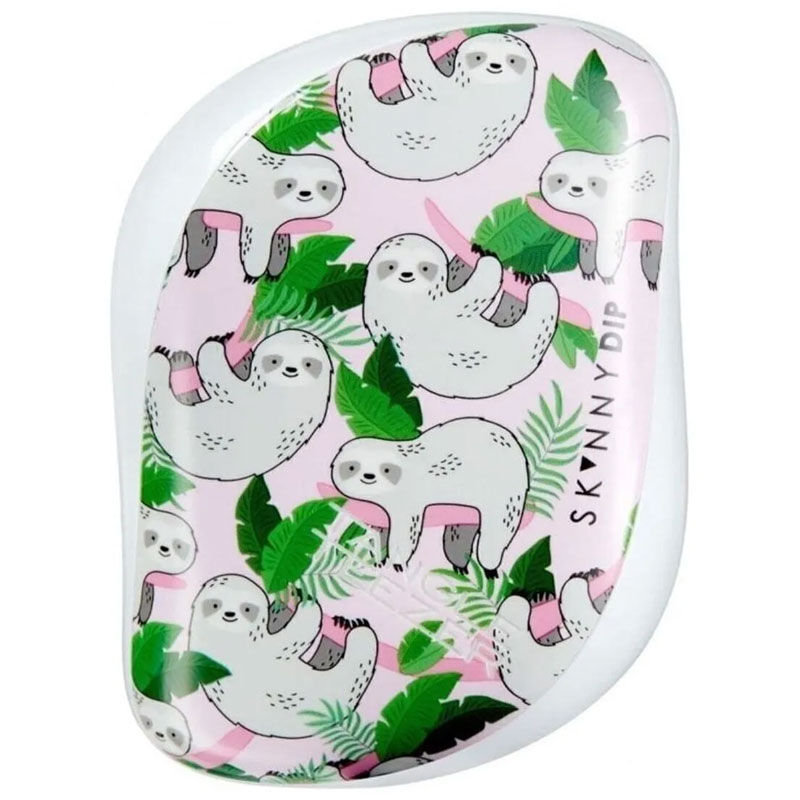Расческа Tangle Teezer Compact Styler с принтом ленивца