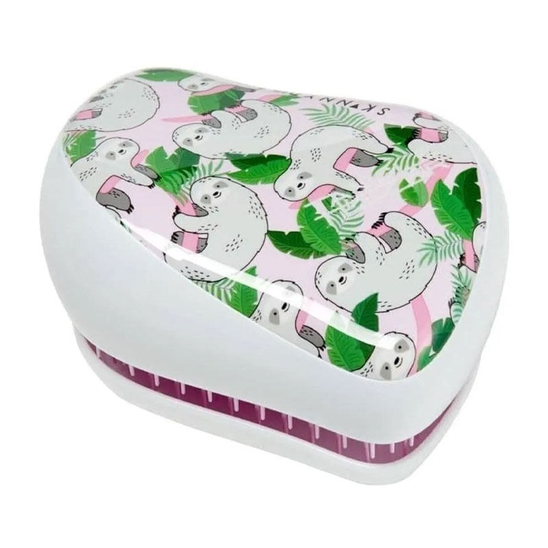 Расческа Tangle Teezer Compact Styler с принтом ленивца