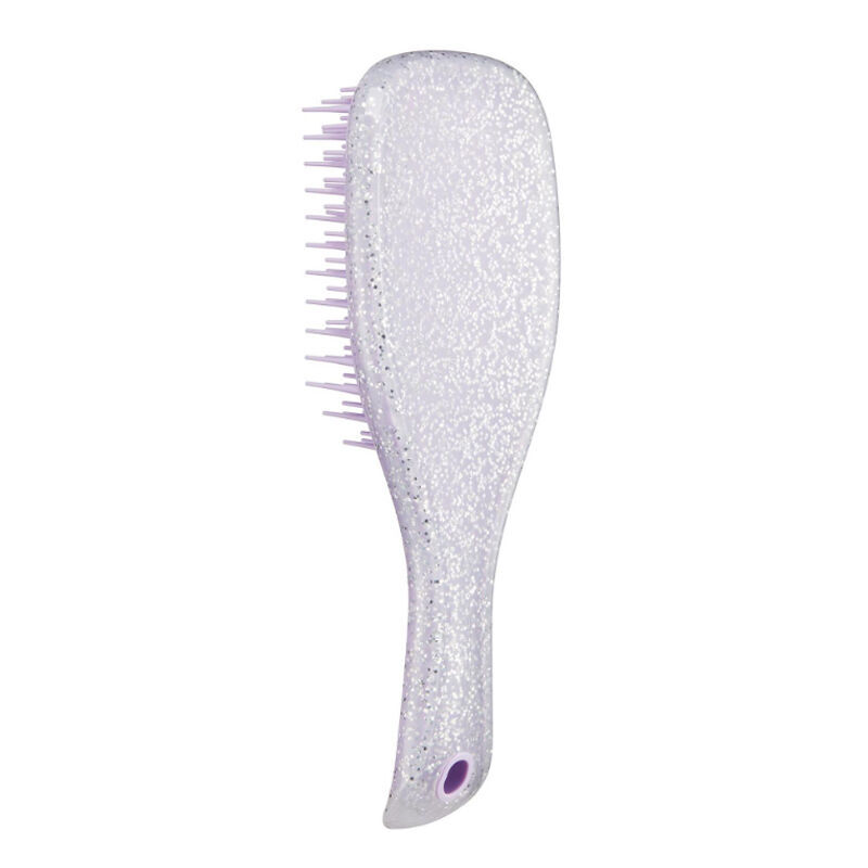 Мини-расческа Tangle Teezer Wet Detangler Серебристый блеск Лиловый
