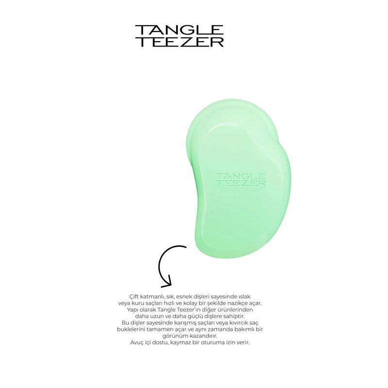 Щетка для волос Tangle Teezer Original Thick And Curly Pixie Green