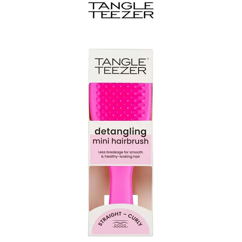 Tangle Teezer Мини-расческа для влажных волос Runway Pink