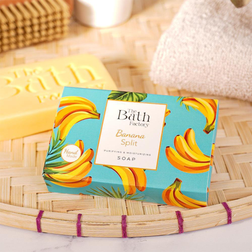 Badefabrik Bananenseife für Hände, Gesicht und Körper - 80g
