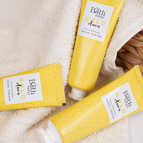 Крем для рук интенсивного увлажнения Gold Aura 30 мл от The Bath Factory